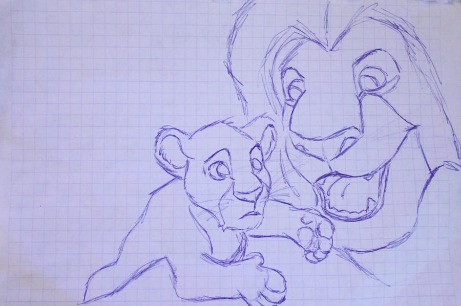 Musafa Simba Drawable Mufasa and Simba by MarryGorgeous on DeviantArt