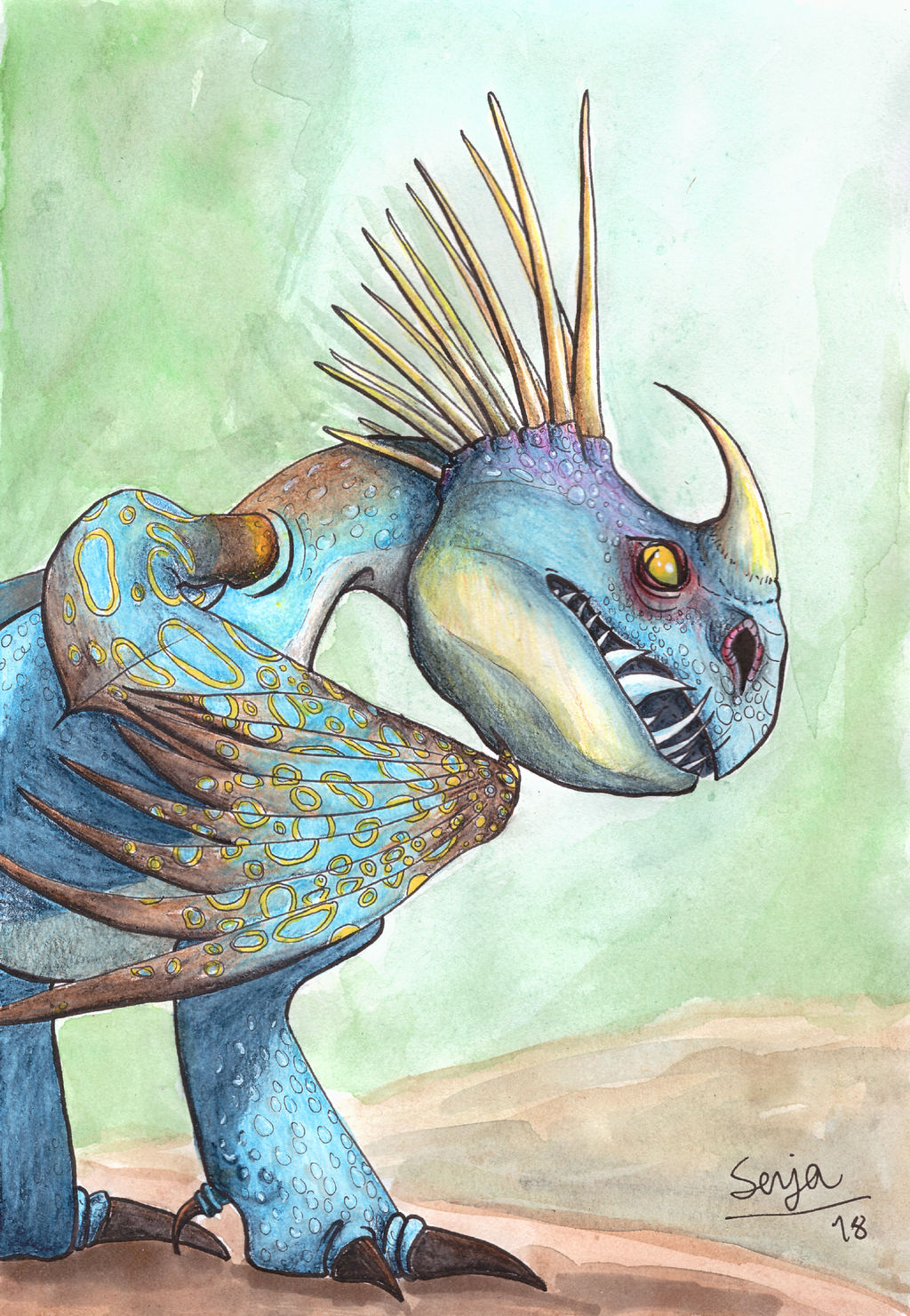 Stormfly Deviantart Stormfly by Senyadra on DeviantArt