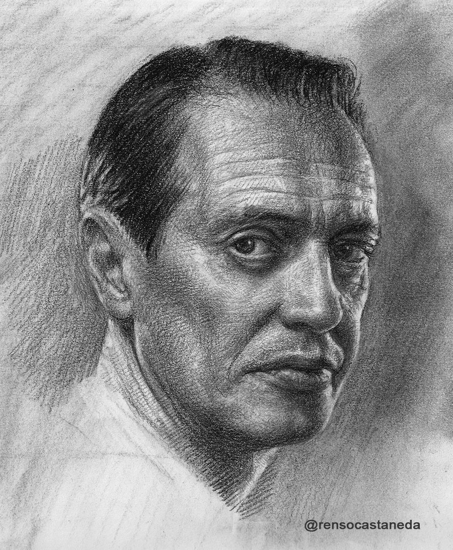 Charcoal and matt graphite Drawing by rensocastaneda on DeviantArt