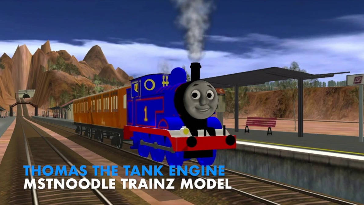 Model Trainz Thomas the Tank Engine MSTNoodle Trainz Model by danielcelano on DeviantArt