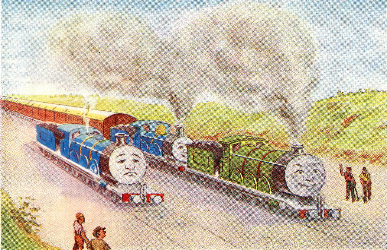 Deviantart Daniel Engine The Three Railway Engines Middleton Illustration by danielcelano on ...