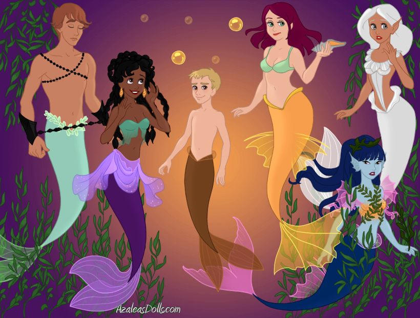 2316151 - safe, artist:azaleasdolls, editor:jdueler11, discord, fluttershy,  mermaid, merman, turtle, g4, bare shoulders, blushing, female, fin wings,  fins, male, mermaid maker, mermaid tail, mermaidized, mermanized,  ship:discoshy, shipping, species