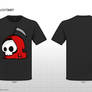 Cute grim reaper Red,Black shirt