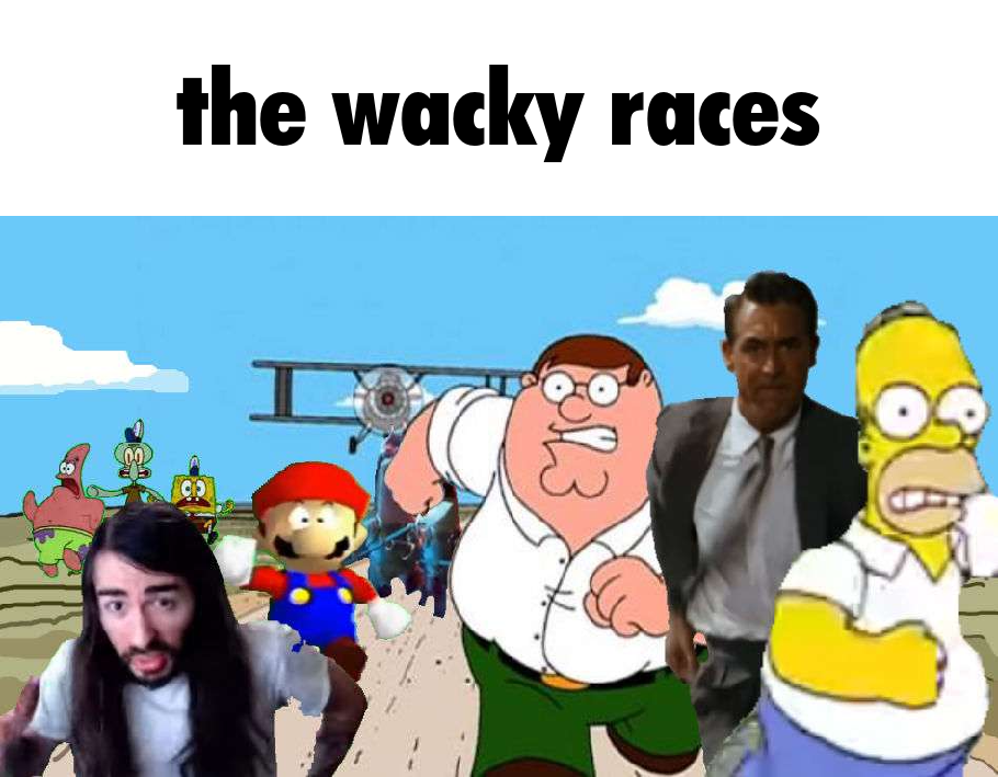Wracky Races Real Life the wacky races by katomatic22 on DeviantArt