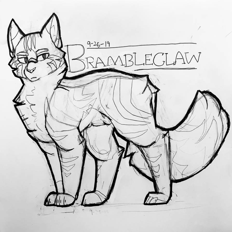Brambleclaw Warrior Cats Fanart By Wiinter tree On DeviantArt brambleclaw-warrior-cats-fanart-by-wiinter-tree-on-deviantart