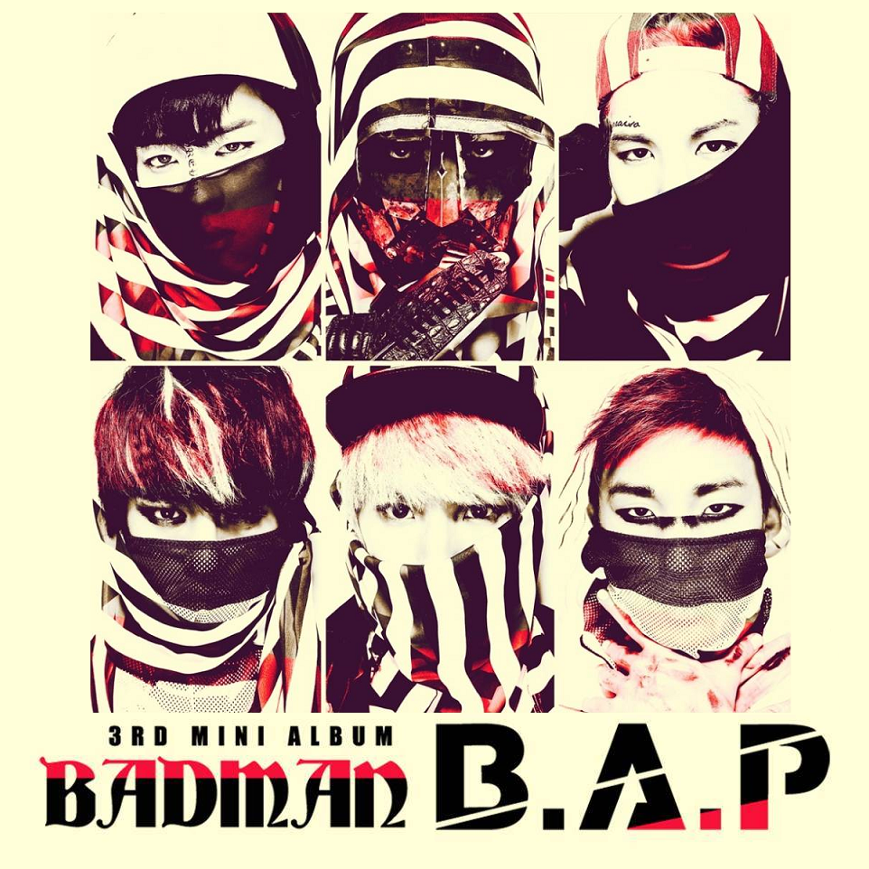 B.A.P - Badman [CD Cover]