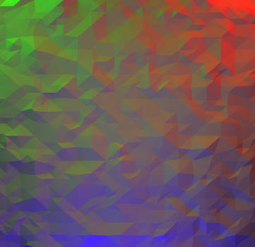 Triangulated RGB background