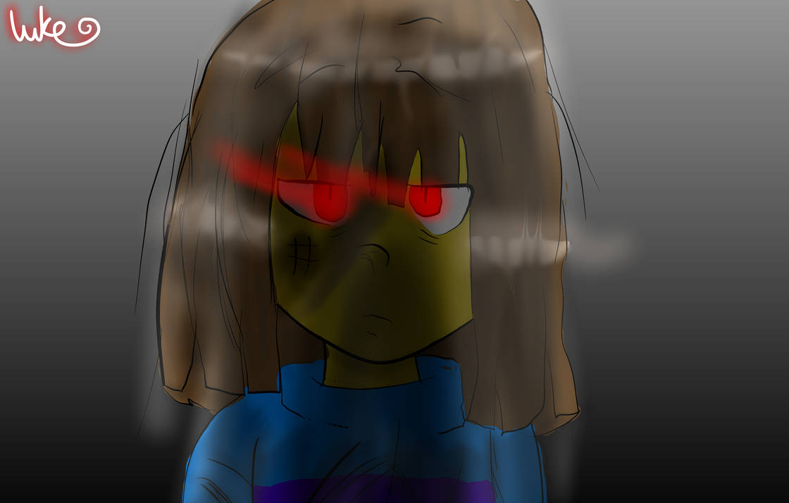 Frisk Getting Slaughtered Genocide Frisk by FidgetAnims on DeviantArt