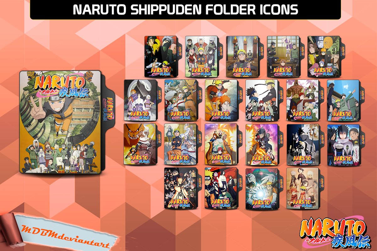 Naruto Shippuden Filler Episodes Folder Icon by bodskih on DeviantArt