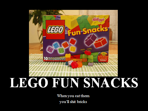 Lego fun snacks