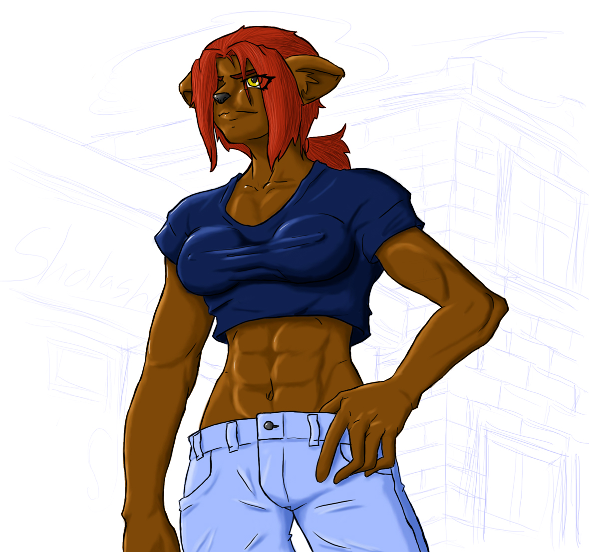 Bouncer Kara WIP