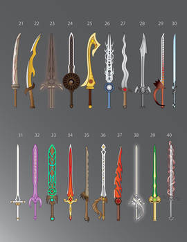 100 Swords: 21-40