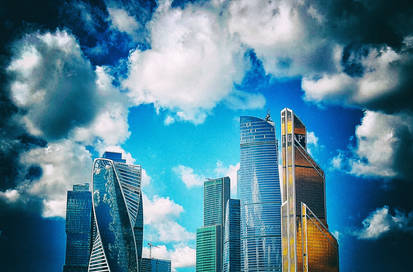 #MoscowCity #Sky #Skyscraper