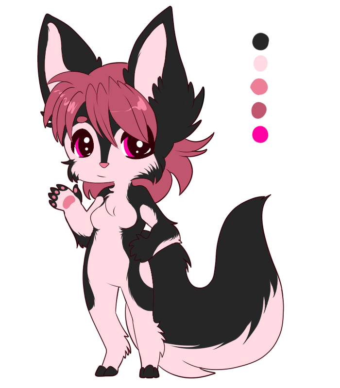 Adoptable 1 - Black Strawberry -closed