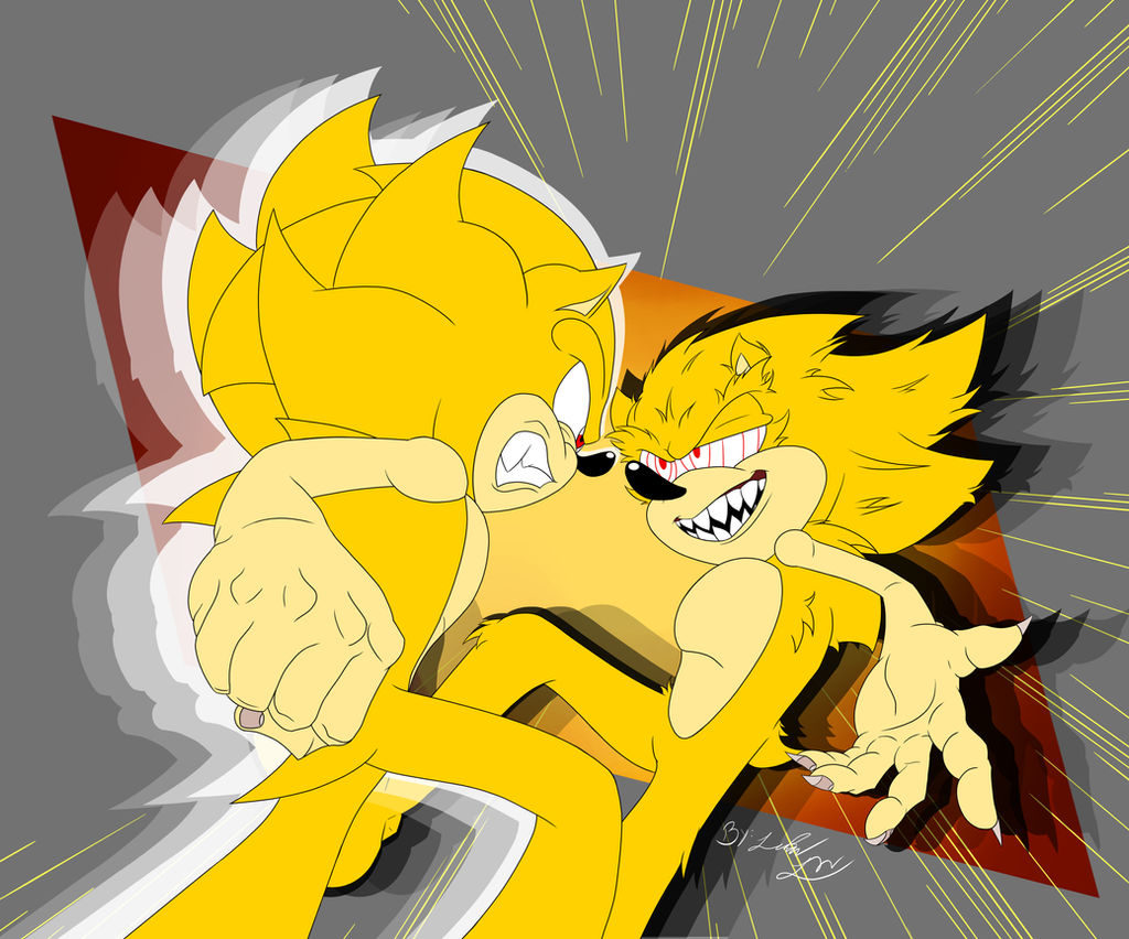 Fleetway Super Sonic by TheMagyar on Newgrounds