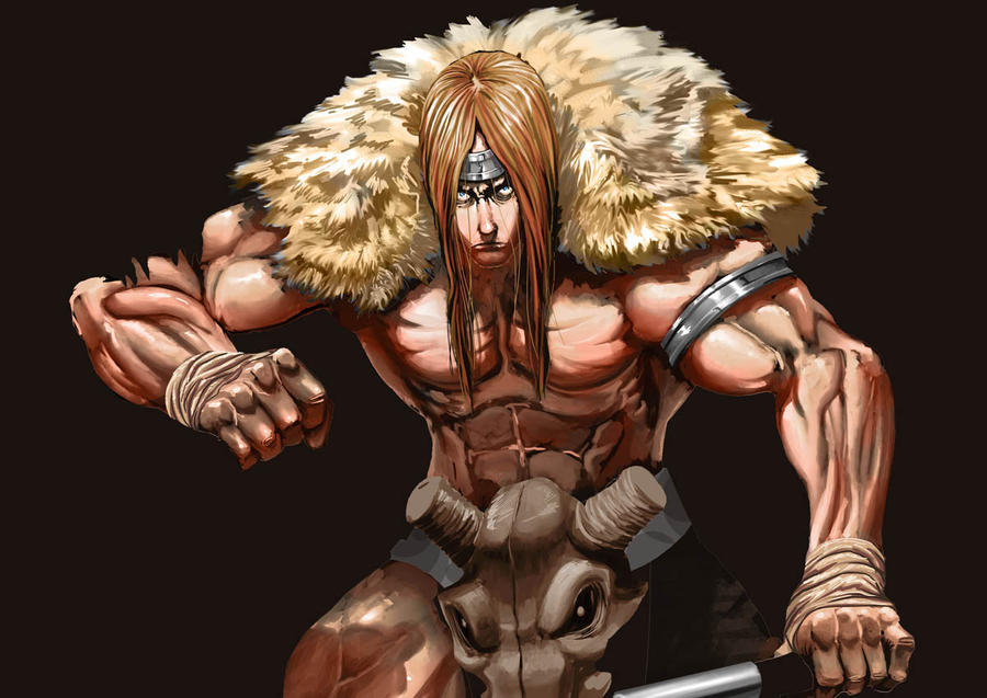 traveler barbarian colour Wip