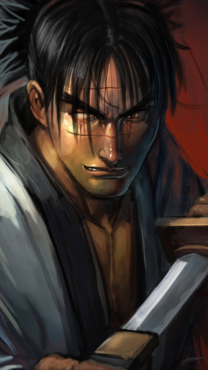 Manji Portrait by Brolo