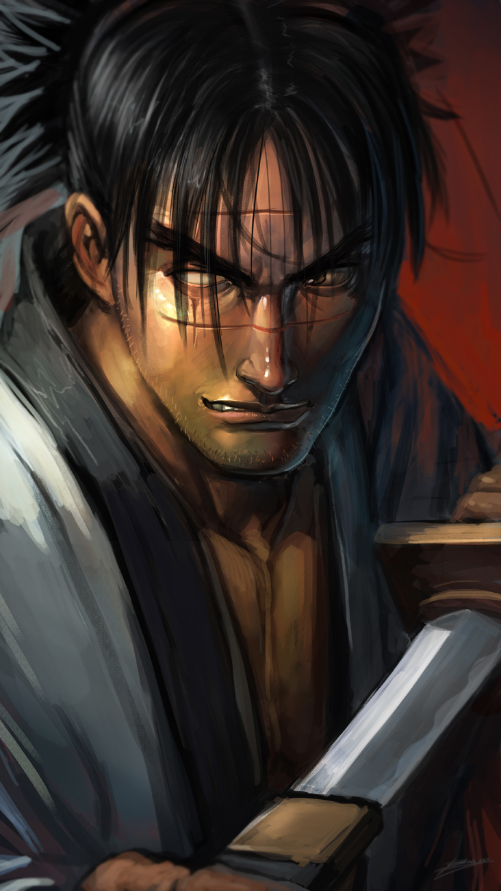 Manji Portrait by Brolo