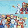 Megaman boardgame game side art