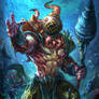 Smite Poseidon king of the deep