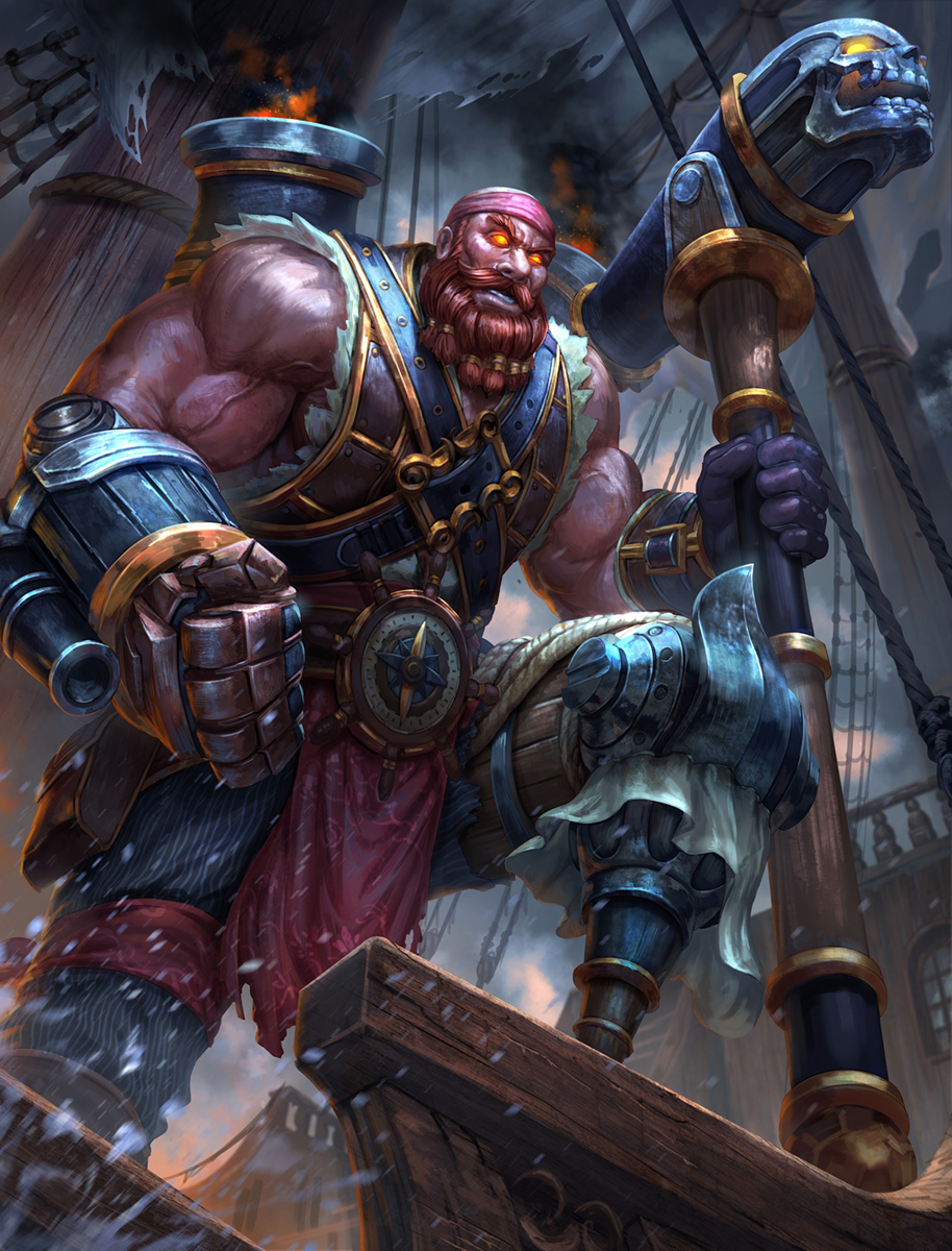 Vulcap'n Redbeard  Smite