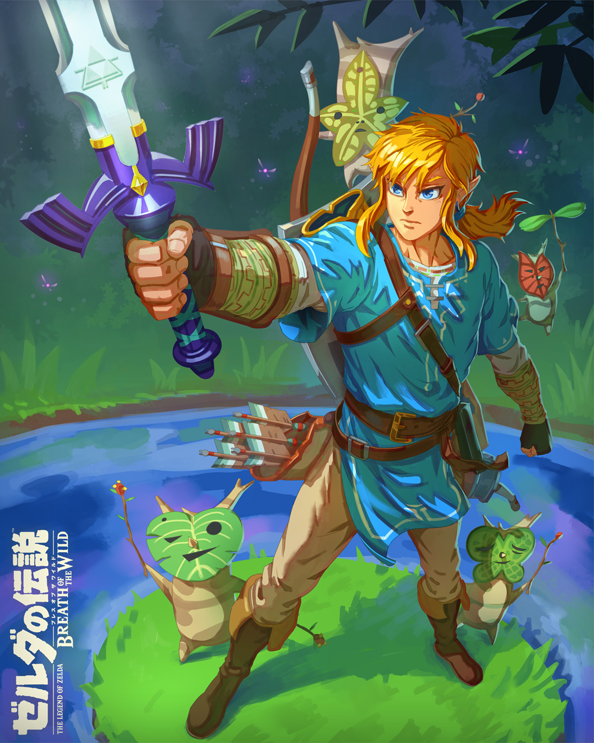 BotW] Fanart - Link (Zelda Breath of the wild) : r/zelda