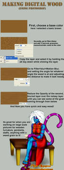 Making Photoshop Wood