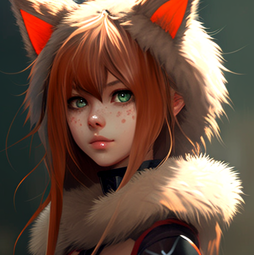 Furry Anime Girl Digital Art by antoinebernard on DeviantArt