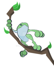 Tree Frog by SkellerArt