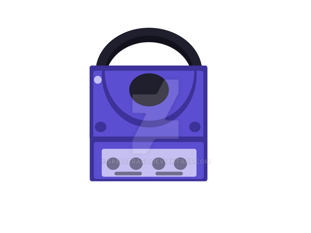 Gamecube Custom Controller Sticker Size GameCube Sticker by SkellerArt on DeviantArt