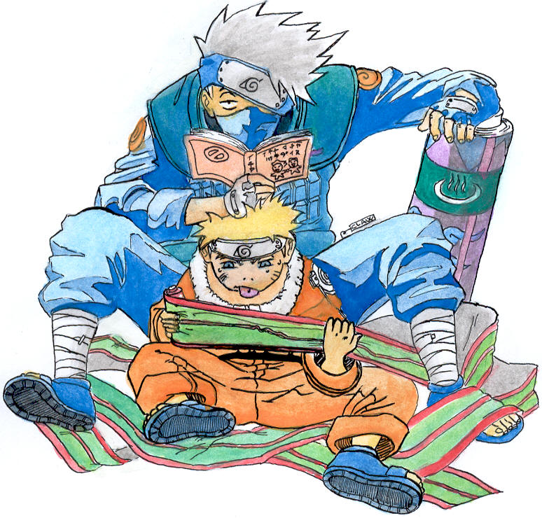 Kakashi + Naruto