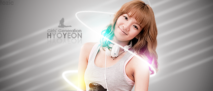 SNSD Hyoyeon Signature by tozic