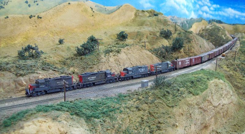 N scale Model Railroad