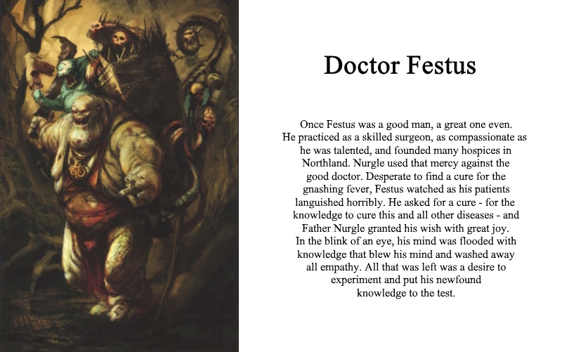Doctor Festus - Information Sheet by Cyberkill11 on DeviantArt