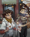 Street Fighter Makoto and Ibuki - Cool Day Out