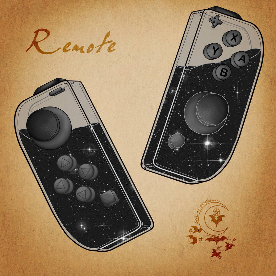 Remote Inktober Remote - Inktober -Day 12 by Lady-Nyx-Blackwater on DeviantArt