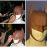 Batcowl sculpt almost done!