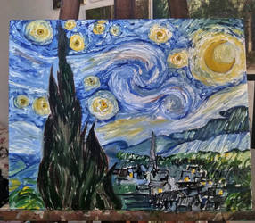 Van Gogh S The Starry Night Re Reading