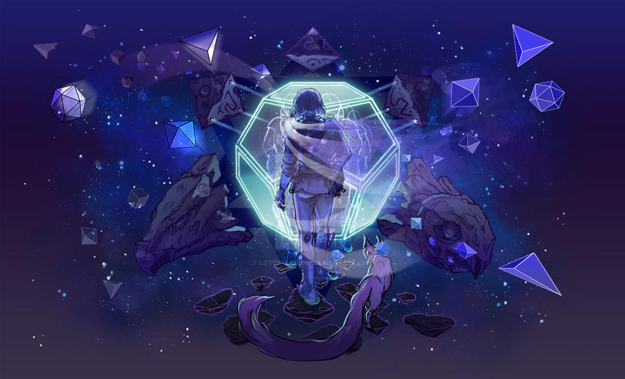 Portal - Enter the blue by Lotusalchemy on DeviantArt