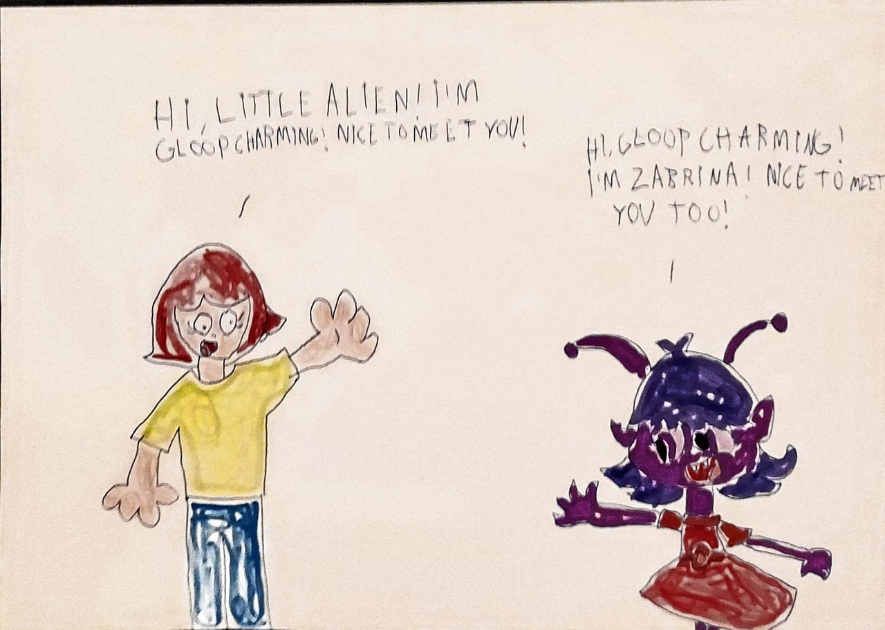 Gloop meets Zabrina by DavidSuper12 on DeviantArt