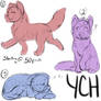 Canine Fluffs YCH - SOLD