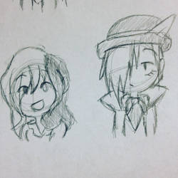 Chibi Roman and Neo