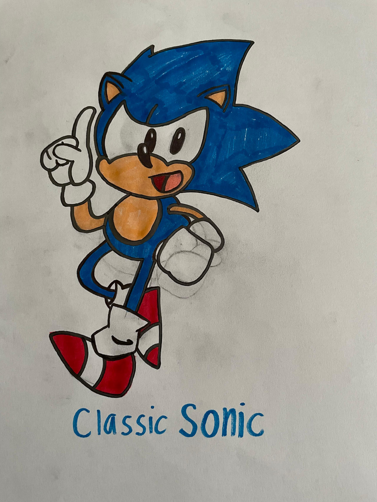Classic Deviantart Classic Sonic by Muthoni16 on DeviantArt