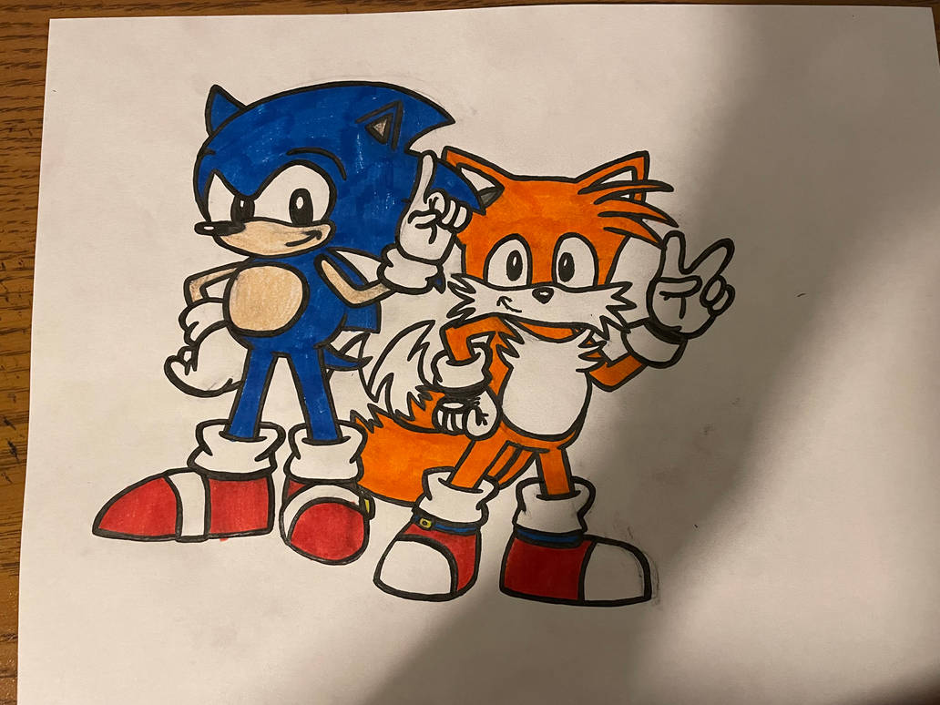Classic Sonic and Tails by Muthoni16 on DeviantArt