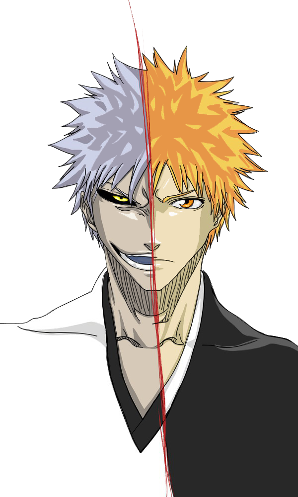 ICHIGO VS WHITE ICHIGO!!