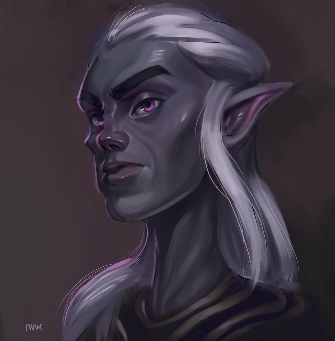 Dark Elf Wizard Concept Art By Niwuc On Deviantart Dark Elf Wizard Concept Art By Niwuc On Deviantart