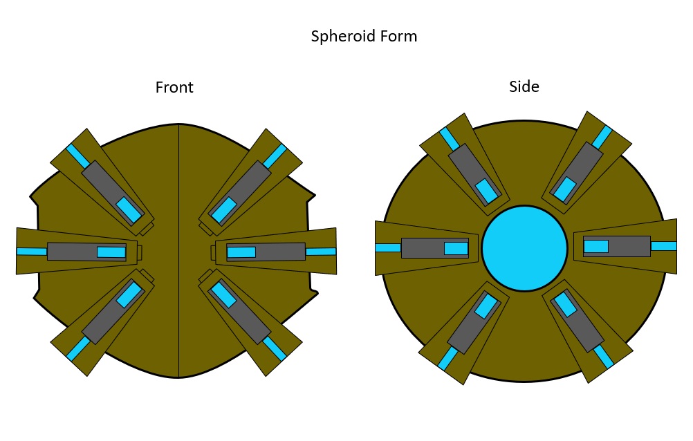 Fat Warframe Barricade Spheroid Form by Aaronj-c
