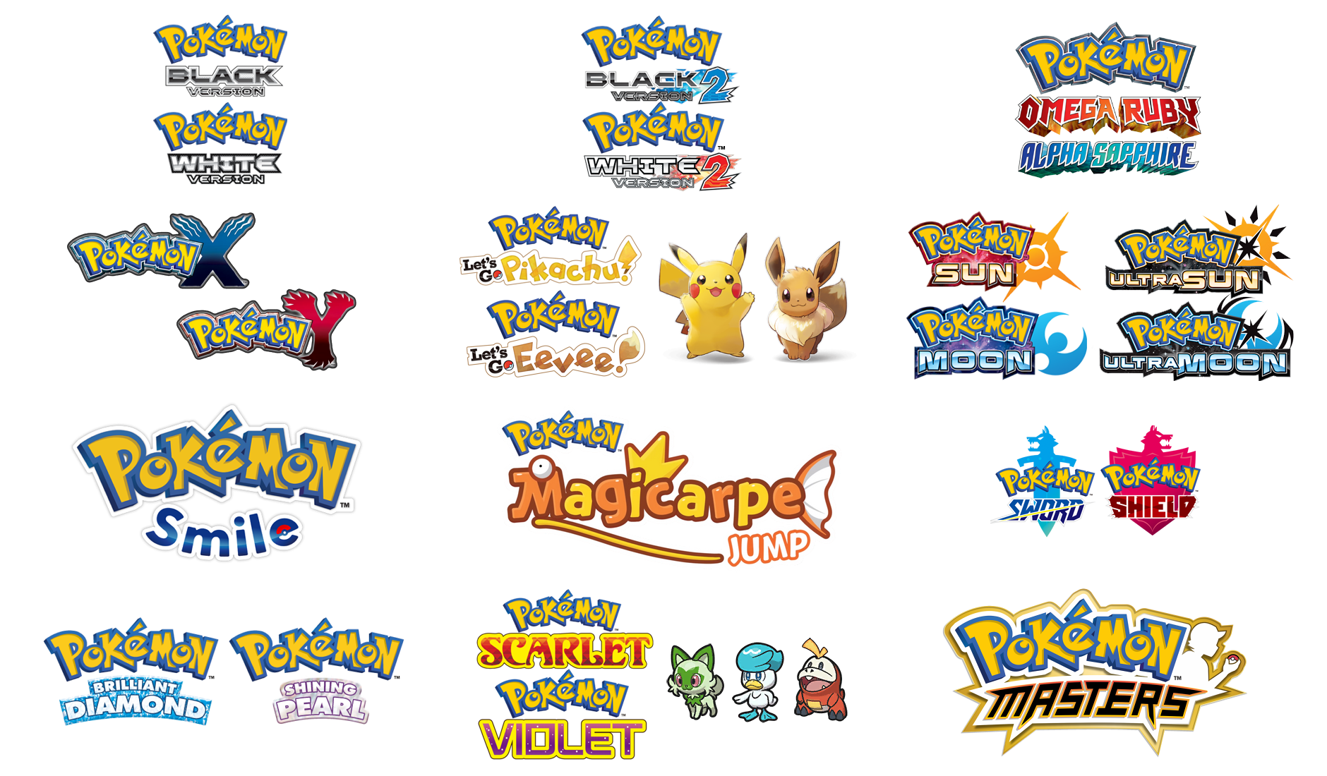 Pokemon Game - Sprites Pack (Part2) by LadyShieda on DeviantArt