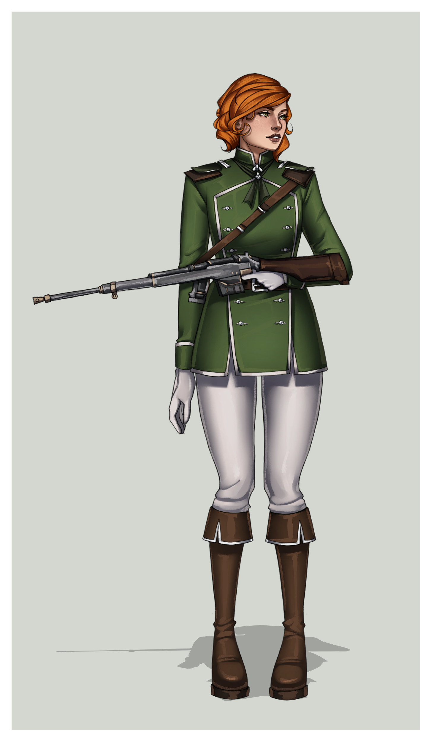 Deviantart Rifleman Guard Confederation Regulars, Rifleman (F) by MyriadSpectralSeason on DeviantArt