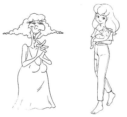 Widow And Cindy Lineart By The Magic Riddle On Deviantart